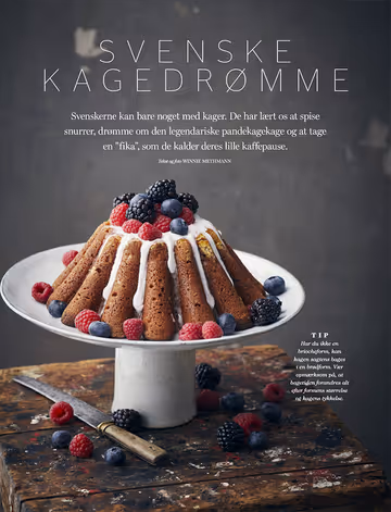 SVENSK KAGEDRØM // ALT FOR DAMERNE NR. 36 2020